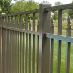 Siskin Style fence in bronze